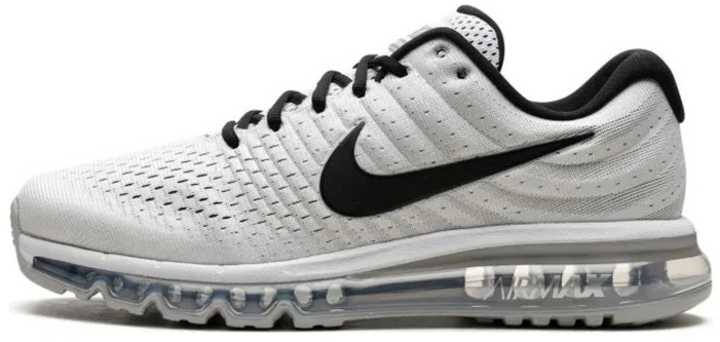 나이키 에어맥스 2017 트리플블랙 올검 러닝화 (증정품 수납백), 290, 849559-100(증정품 수납백)