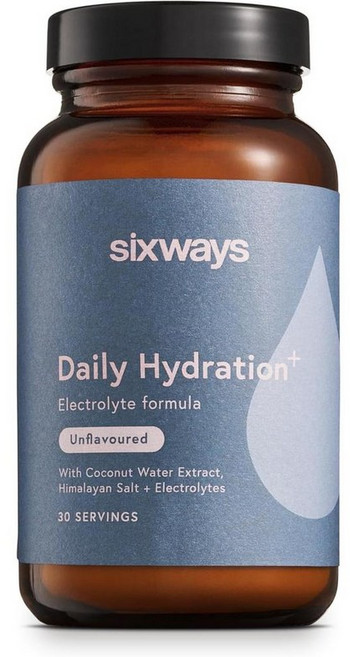 영국 식스웨이즈 Sixways Daily Hydration Powder 데일리 하이드레이션 전해질 파우더 무향, 2개, 150g