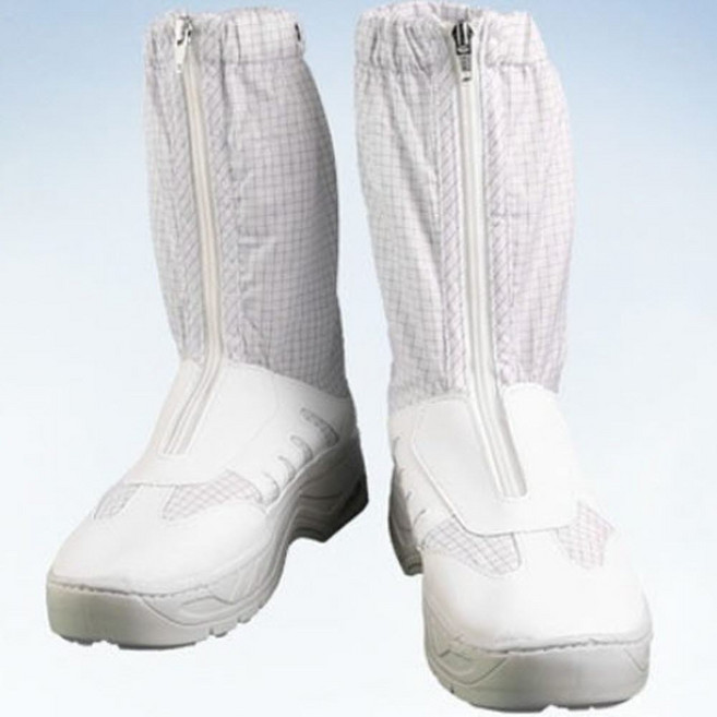 코스트킹 KM 크린룸 전용 부츠형 고급 작업화 KMBU-05 작업용화, 화이트300, 1개