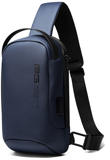BANGE 남자 여행용 슬링백 도난방지 메신저백 BG-7221 여행 크로스백 힙색 가방