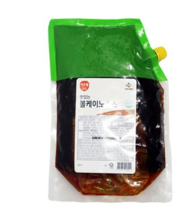 이츠웰CJ 맛있는 볼케이노소스 2kg
