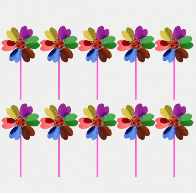 유저핏 반짝이는 바람개비 간단조립 10p 세트, 1개