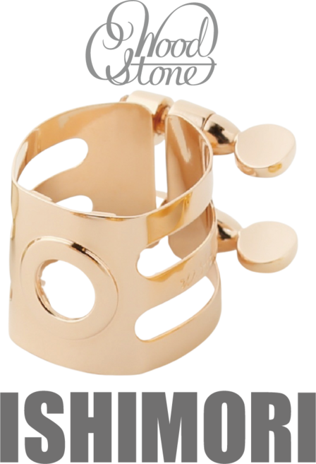 이시모리 우드스톤 알토 색소폰 리가춰-메이어 하드러버 마우스피스용, 1개, PGP