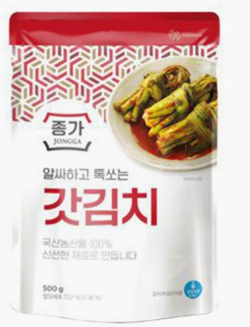 [종가] 종가 갓김치 500g 2개