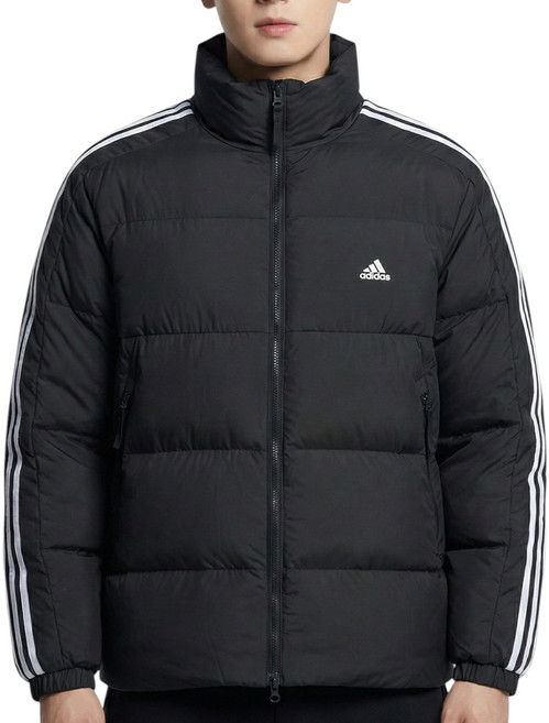 아디다스 패딩 남녀공용 3S 리버서블 다운 블랙
