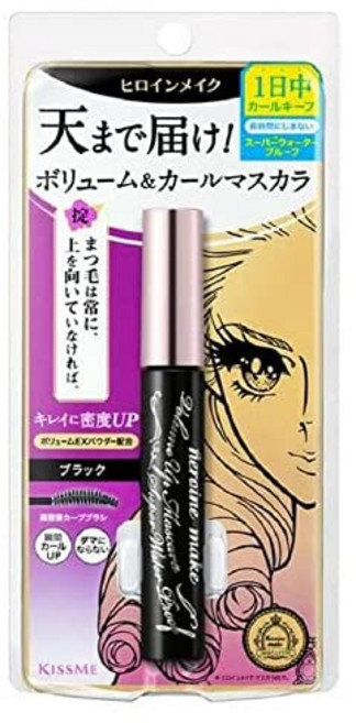 히로인 메이크업 볼륨 UP 마스카라 슈퍼 WP01 블랙 6그램 x 1, 1개