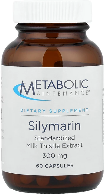 Metabolic Maintenance Silymarin Standardized Milk Thistle Extract 300 mg 60 Capsules, 1개 - 쿠팡