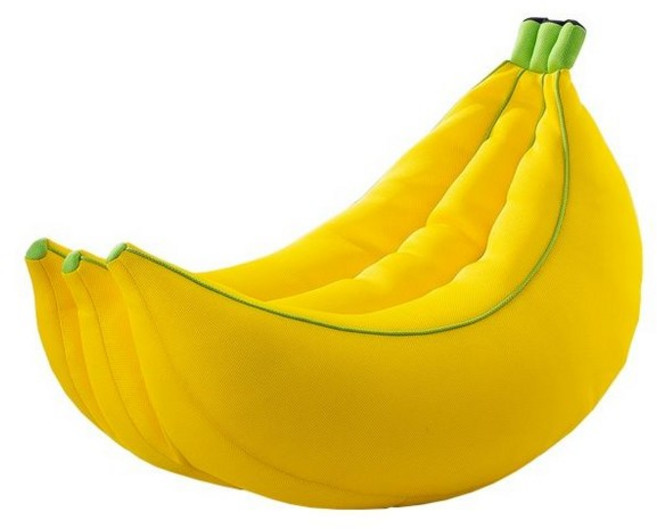 바나나 빈백 3종 거실 인테리어, 바나나 미디엄 사이즈(110x70x70
