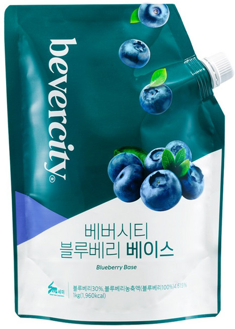 베버시티 세미 블루베리 베이스 1kg, 2개