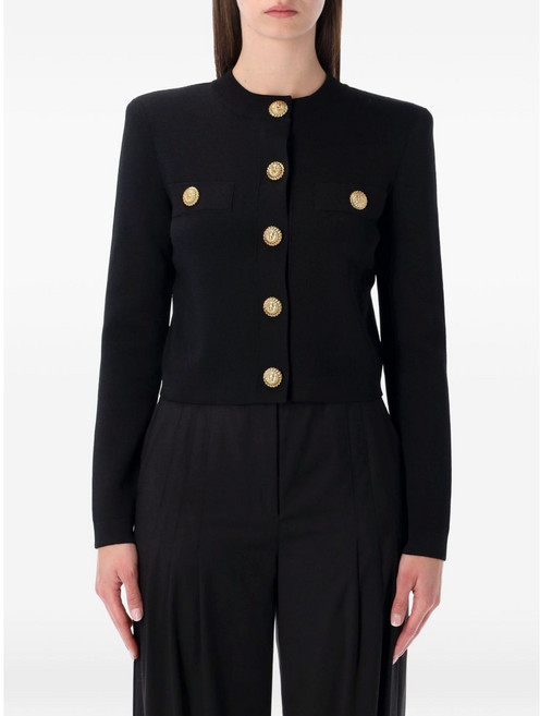 발망 버튼 업 가디건