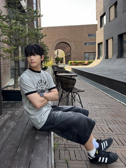 스피드 웨이 링거 반팔티 3C