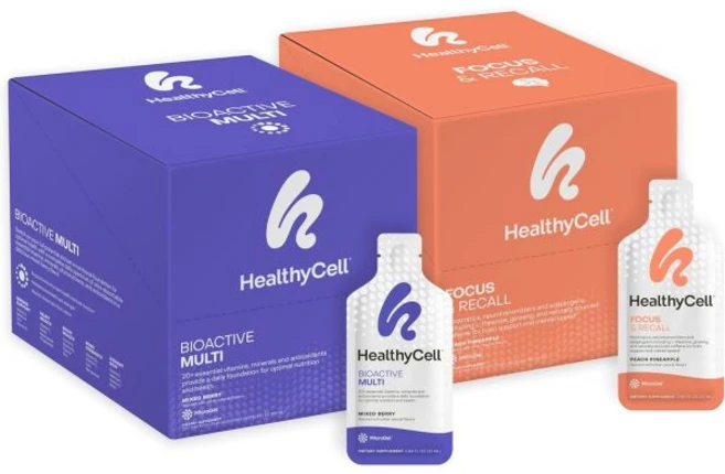 식품 종합 멀티 비타민 헬스셀 바이오액티브 + 포커스 & 리콜 번들 남녀 위 완벽 일일 누트로픽 최대 액 젤 팩 30개 x 2, 영양제 식품 종합 멀티 비타민 헬스셀 바이오액티브 + - 쿠팡