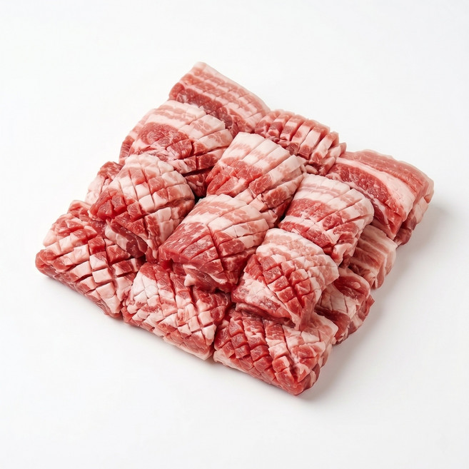 아그로수퍼 냉동 삼겹 고원돈 칠레산 삼겹살 칼집 벌집 냉삼 구이용 500g+500g, 1개, 500g