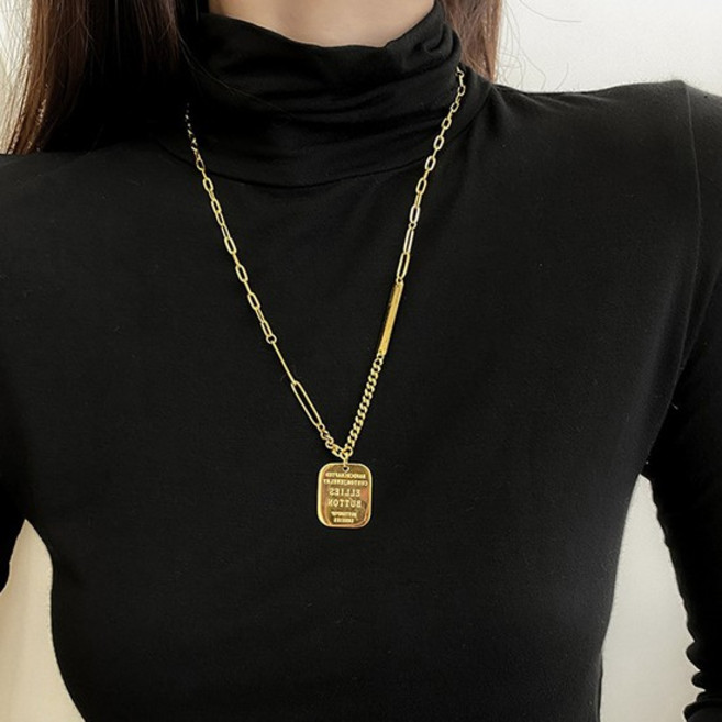 [마리엔코코]이상한 나라의 엘리스 써지컬스틸 목걸이_IH