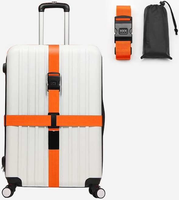 크로스형 캐리어 자물쇠 잠금벨트