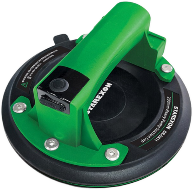 스타렉슨 유리 흡착기 + 전동 충전식 배터리 세트 SR-DX11, 1세트