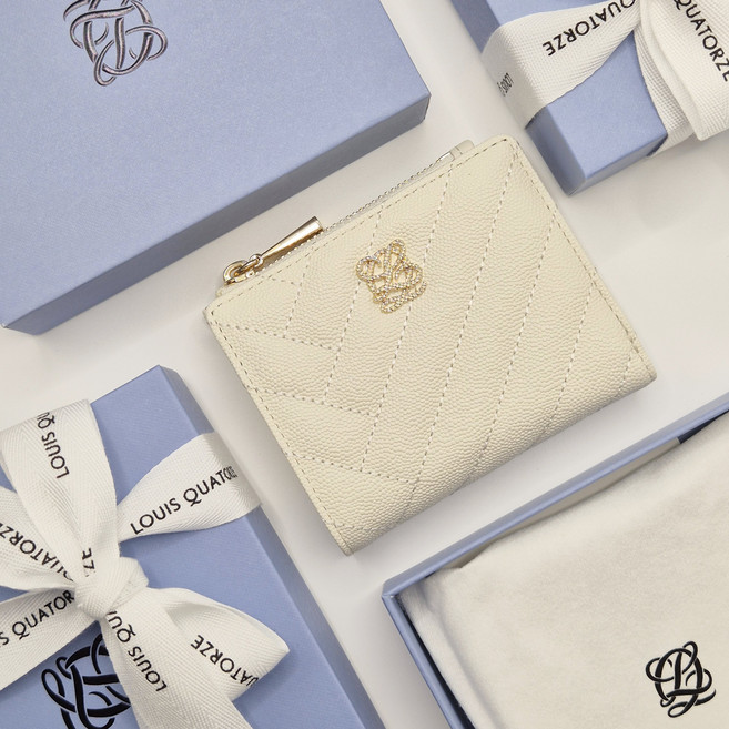 [백화점 정품] 루이까또즈 여자 지갑 3단 반지갑
