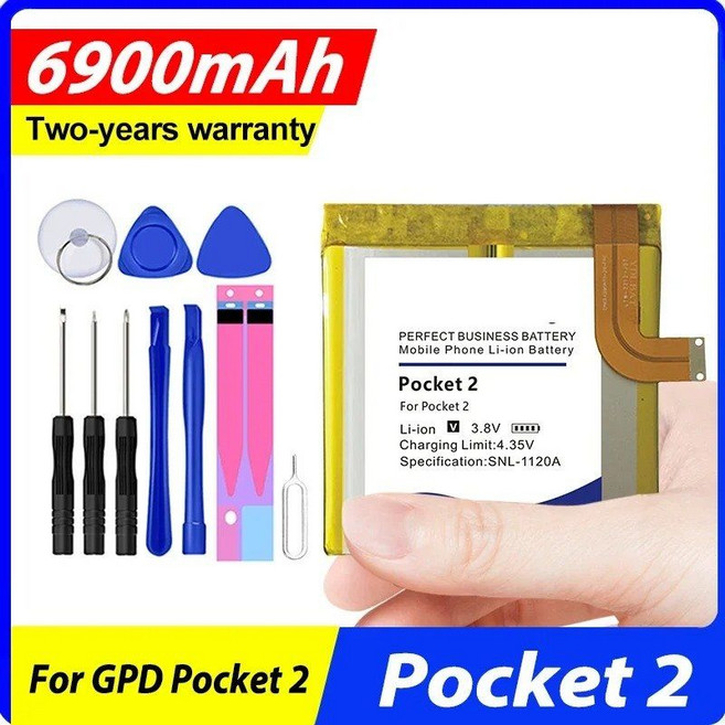 GPDWin1 GPDWin2 GPDWin3 GPDWinMax GPDMicroPC GPDPocket1 GPDPocket2 배터리 포켓 승리 1 2 3 P2 XD Max MicroPC, [04] GPD Pocket 2, 한개옵션1