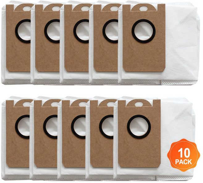 진공 청소기용 더스트 백 Aspiradora 로봇 액세서리 포인트 DUSTY800 + 교체 부품 액세서리, 10 PACK