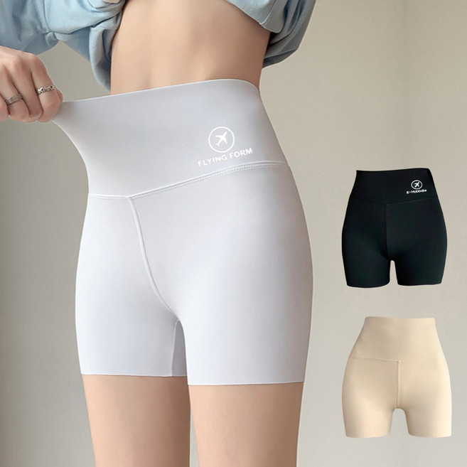제이투 여성 속팬티 반바지 보정 하이웨스트 3장세트
