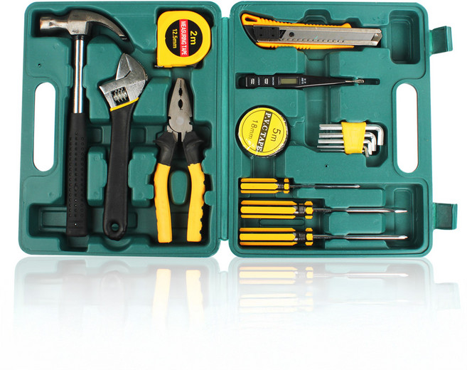 가정용 공구세트 실속형 DIY 수공구함 공구세트 B타입, 1세트, 공구 세트B타입