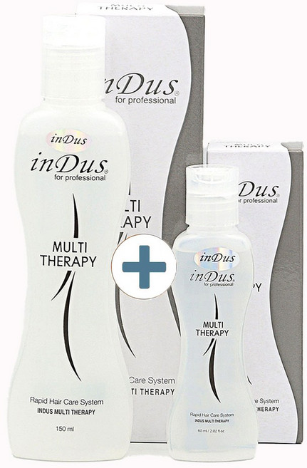 인더스 멀티실크테라피 150g+60g 헤어에센스 극손상모발단백질케어 상한머리영양제 아르간오일 미용실, 1개