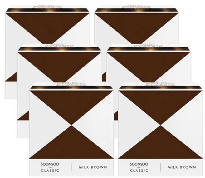 기타 순수 더 클래식 염색약 밀크 브라운X6개