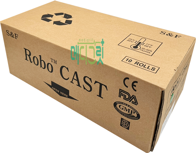 로보 캐스트 5인치 15cm x 3.6m 10개입 / robo cast fibreglass 화이버글라스 유리섬유, 1개