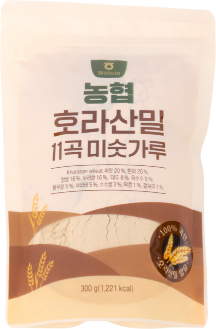 횡성농협 국산 호라산밀 11곡 미숫가루, 300g, 1개