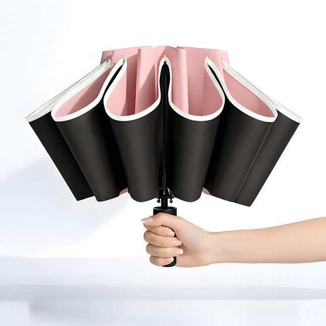 디노트 초경량 3단접이식 자동 우산 양산