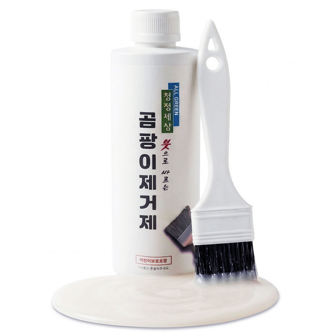 붓으로 바르는 청정세상 곰팡이 제거제 클리너 (붓포함), 500g, 1개