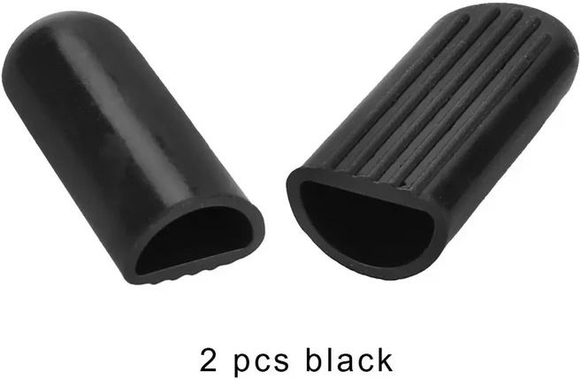Ninebot MAX G30 KickScooter 전동 스쿠터 미끄럼 방지 실리콘 그립 커버 고무 부품 1 쌍용 핸들 바, 2pcs Black