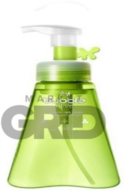 마켓그리드 순샘 버블 올리브 주방세제 350ml 과일야채세정제, 1