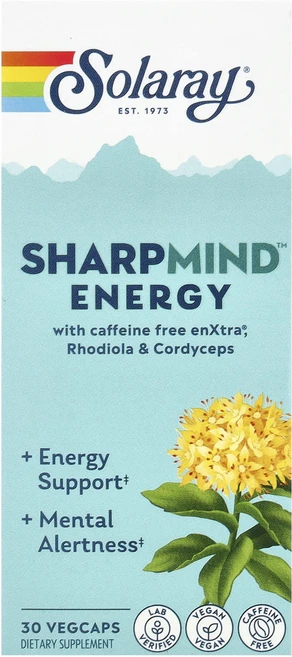 쏠라레이 SharpMind 에너지 베지캡슐 30정, 6개 - 쿠팡
