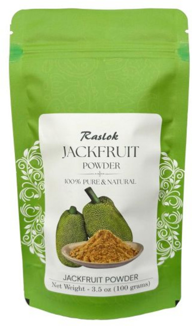 Raslok 과일 가루 분말 파우더 라슬록 퓨어 잭프루트 100% 및 무첨가 베이킹 스무디 음료에 완벽한 영양이 풍부한 슈퍼푸드 3.52온스 100g, Raslok 과일 가루 분말 파우더 라슬록 퓨어 잭프루
