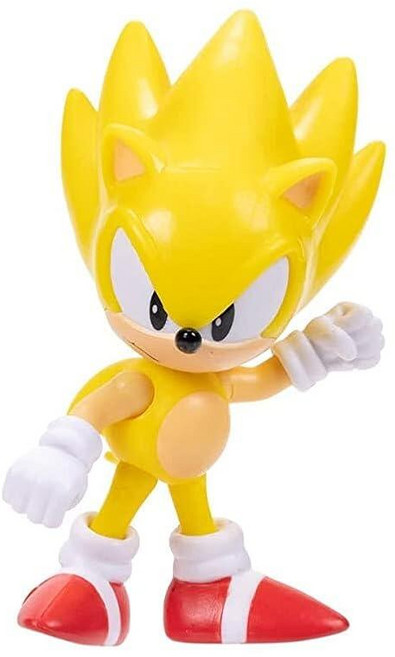 소닉 Sonic The Hedgehog 클래식 슈퍼 6.4cm 미니 액션 피규어, 소닉 Sonic The Hedgehog 클래식 슈퍼 6, 1개