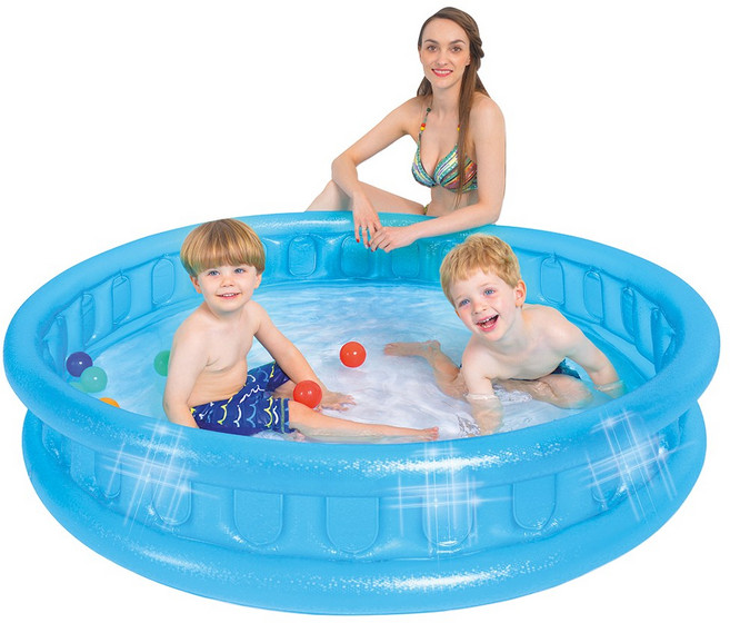 155 NEW 원형풀 유아풀장 어린이풀장 물놀이풀장 원형풀장 유아수영장, 1개