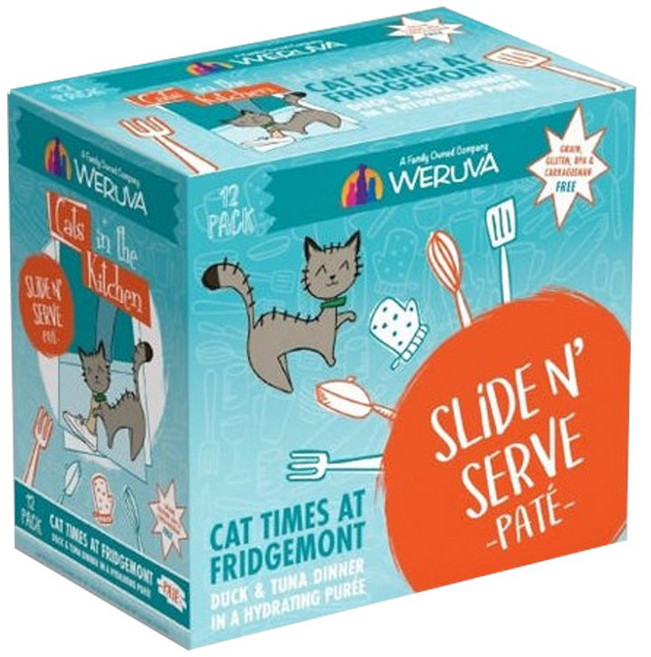[겟플렉스]웨루바 습식 고양이 주식사료 파우치, 85g, 12개