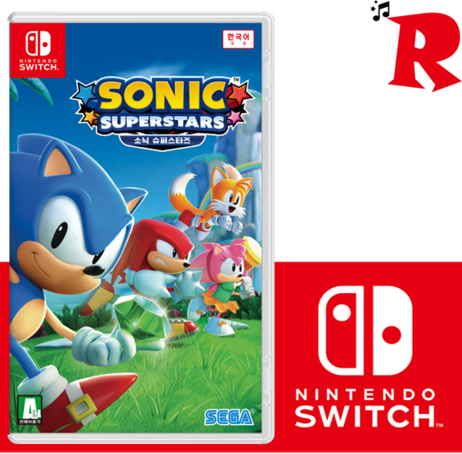 닌텐도 스위치 소닉 슈퍼스타즈 한글판 새상품 칩 팩