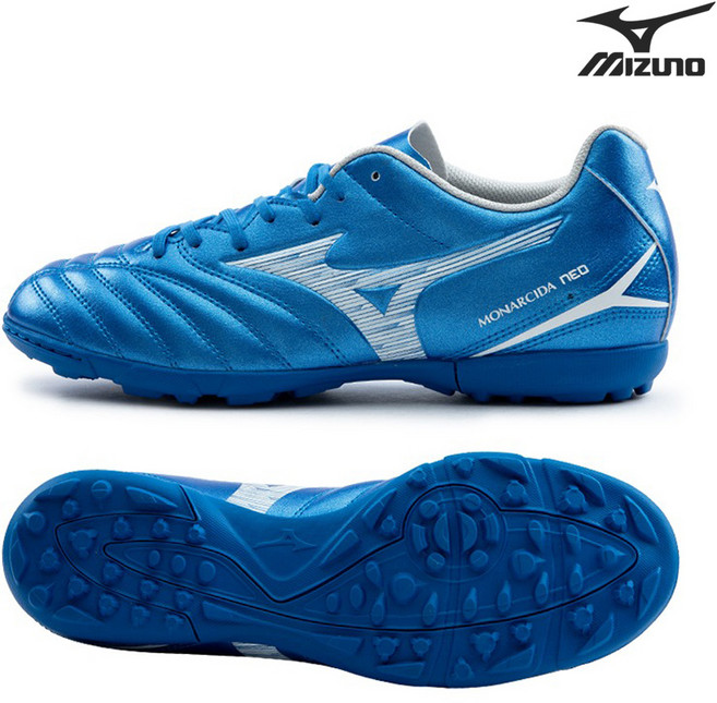 미즈노(MIZNO) 모나르시다 네오III 셀렉트 AS 와이드 풋살화 GD242527 인조잔디 맨땅 잔뽕 축구화 터프화