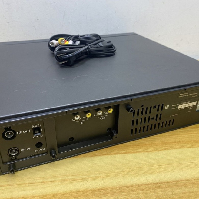 빈티지 파나소닉 VCR 플레이어 다양한 모델 비디오테이프 레트로 비디오 재생 기계, 소나무 SD50 단일 채널