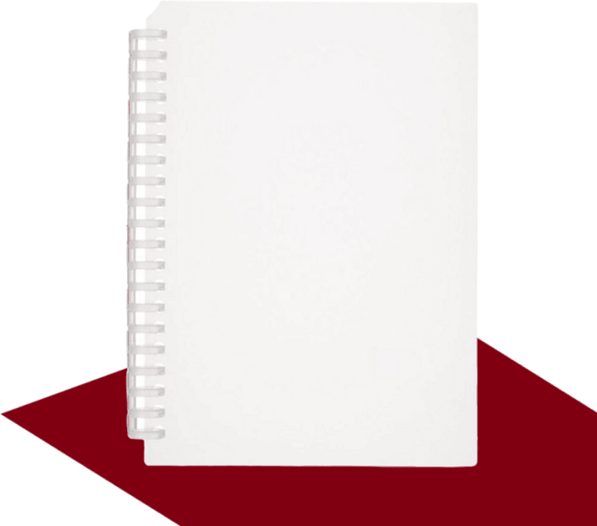 무인양품 폴리프로필렌 커버 리필 노트 폴리프로필렌 커버, 1세트