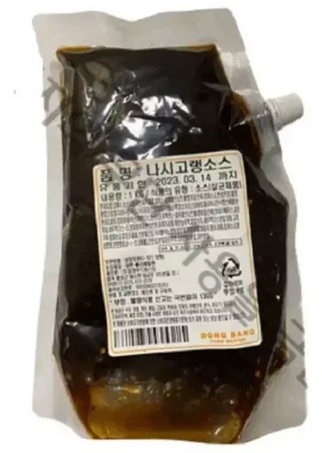 동방푸드 나시고랭소스 1kg, 1개