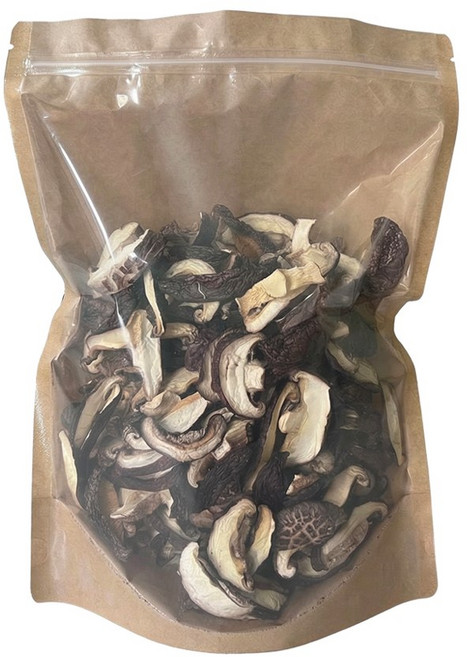 [ 산지직송 ] 말린표고버섯 슬라이스 칩 분말 200g 무농약 참나무표고버섯농장, 1개, 01.말린표고 [슬라이스] 200g