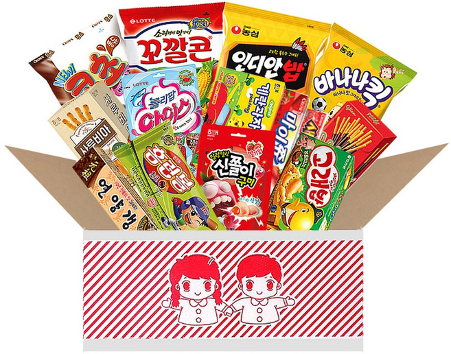 과자 랜덤박스 럭키박스 10P 20P 30P 최신제조일제품 선물용박스사용 중형이상봉지과자사용 과자랜덤박스 과자럭키박스, 1호(10p), 1box