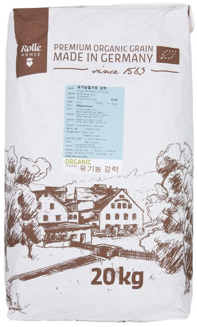 오르코 독일 롤레 유기농밀가루 (강력) 20kg, 1개