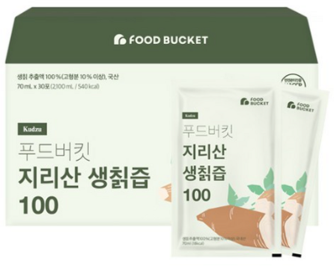 푸드버킷 지리산 생칡즙, 70ml, 300개
