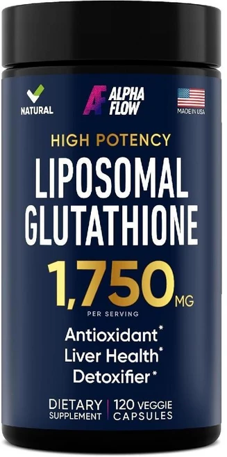 Alpha Flow 리포솜 글루타치온 1000MG 120베지캡슐, 1개 - 쿠팡