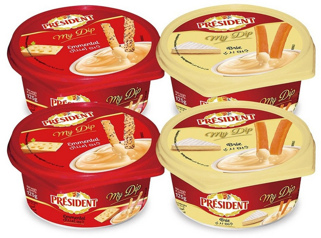 프레지덩 마이딥 에멘탈 + 브리 500g, 1개