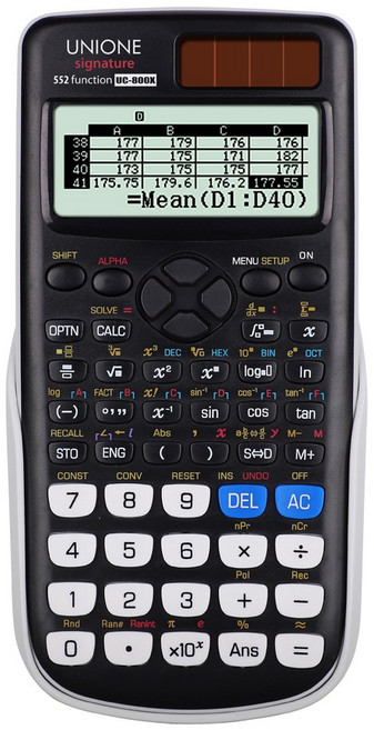 유니원 공학용계산기, UC-800X 2nd, 1개